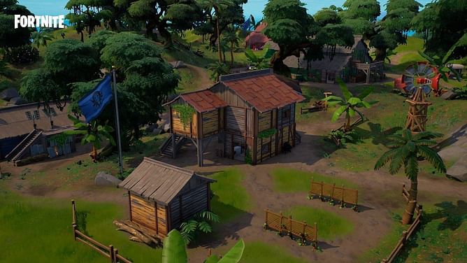 Where to visit different named locations in a single match in Fortnite Chapter 3