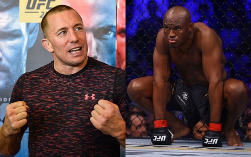 Georges St-Pierre (left); Kamaru Usman (right)