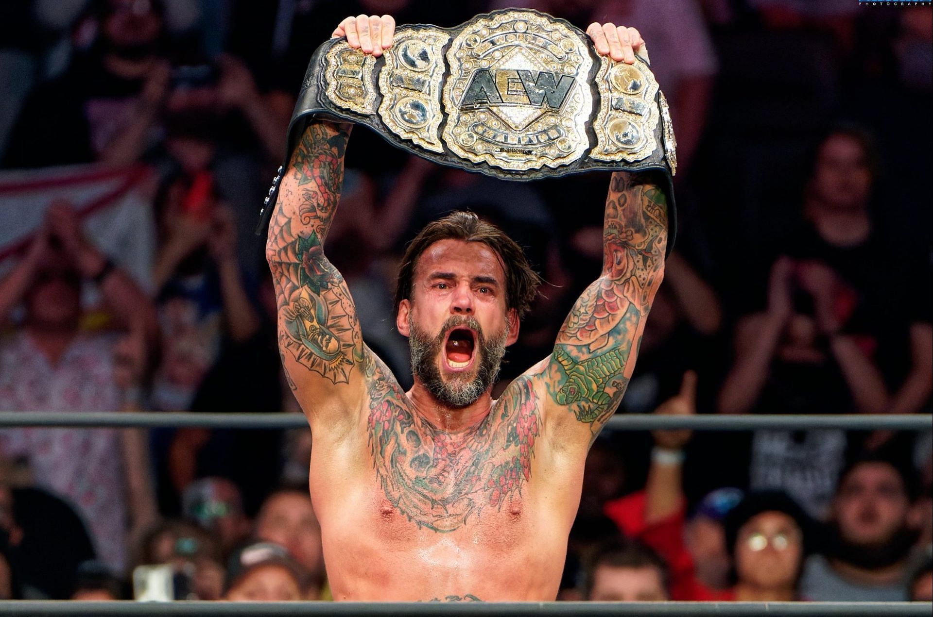 CM Punk dethroned Adam Page at Double or Nothing