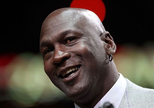 Michael Jordan of the Chicago Bulls