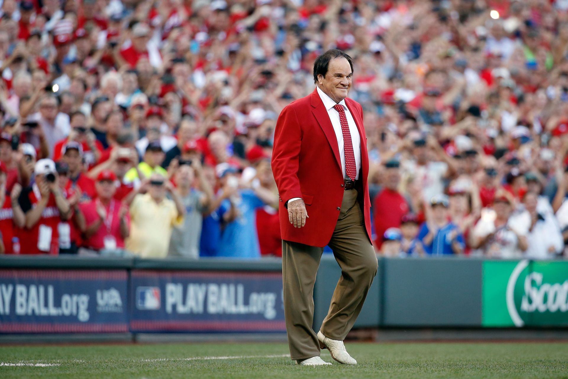 Pete Rose in the 86th MLB All-Star Game