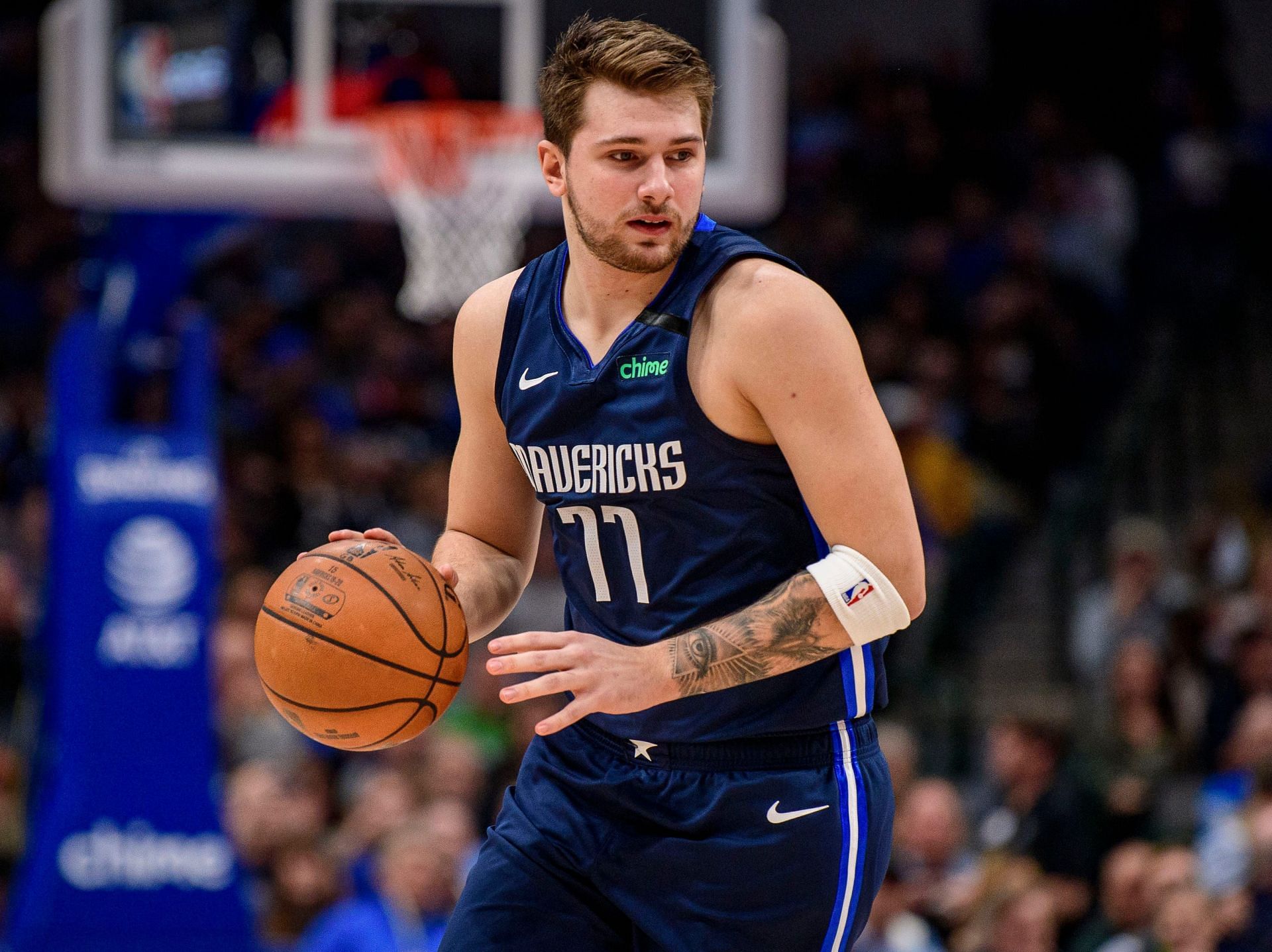 The Dallas Mavericks&#039; Luka Doncic-heavy offense sputtered when the Slovenian was off his game. [Photo: USA Today]