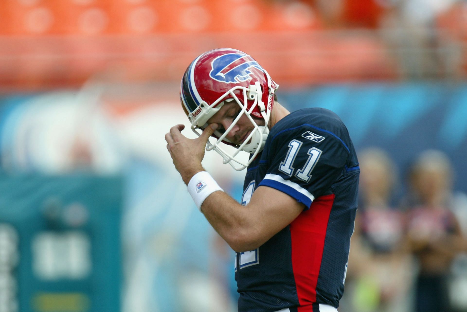 Buffalo Bills quarterback Drew Bledsoe