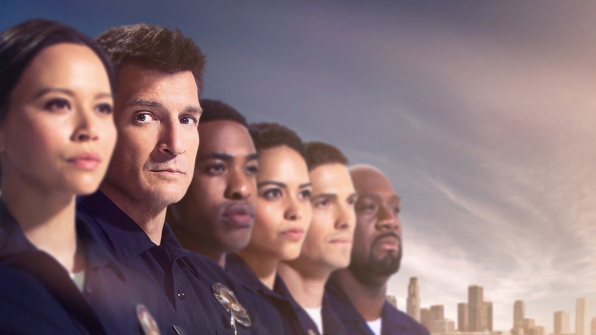 The poster for The Rookie (Image via ABC)