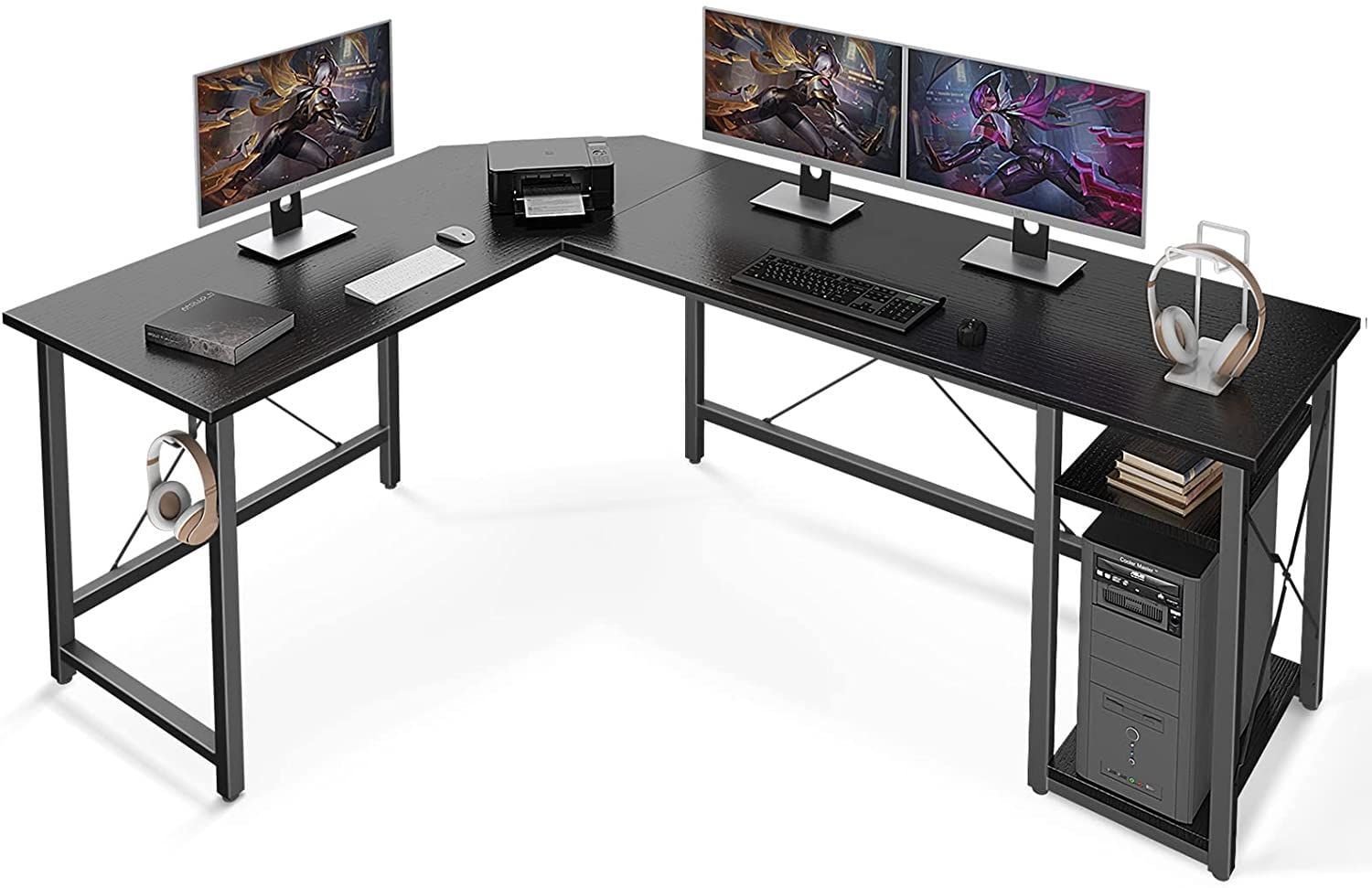 Pc gaming table deals size