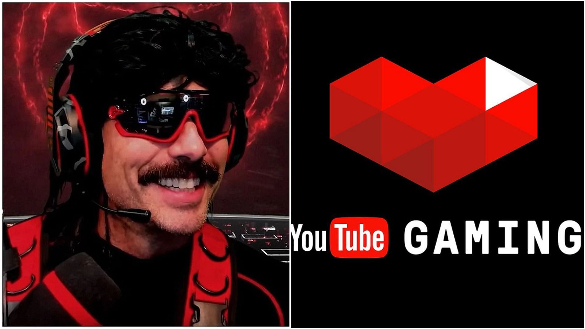 Dr Disrespect announces that he&rsquo;s unfollowed YouTube Gaming (Image via- Sportskeeda)