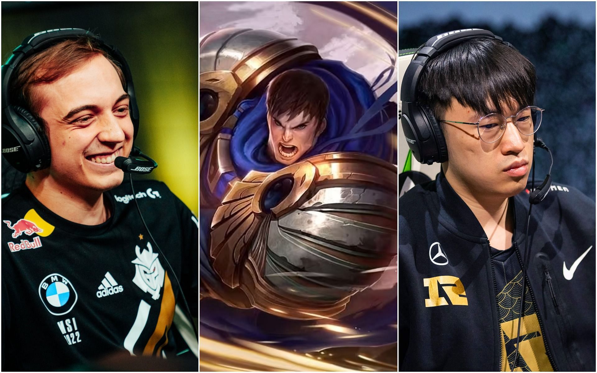 Caps, Garen and Xiaohu were the star attraction on day 5 (Image via League of Legends)