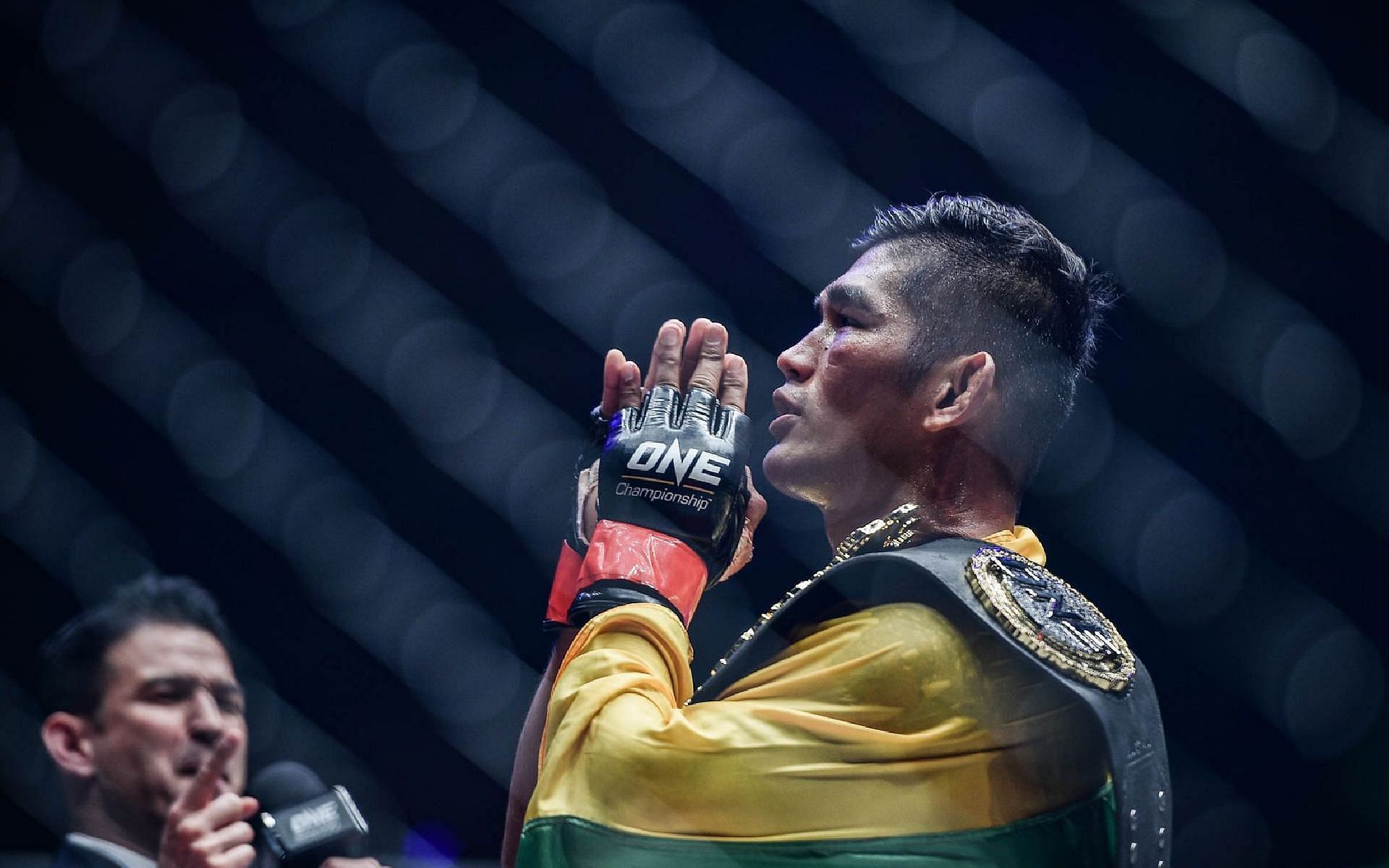 Aung La N Sang condemns the gruesome mass shooting in Uvalde, Texas. [Photo ONE Championship]