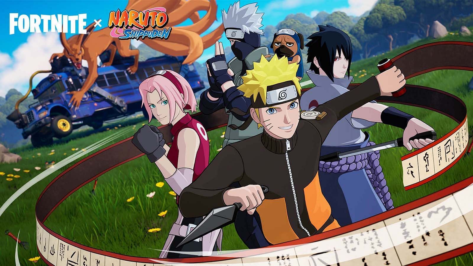The first Fortnite x Naruto collab was a huge success (Image via Epic Games)