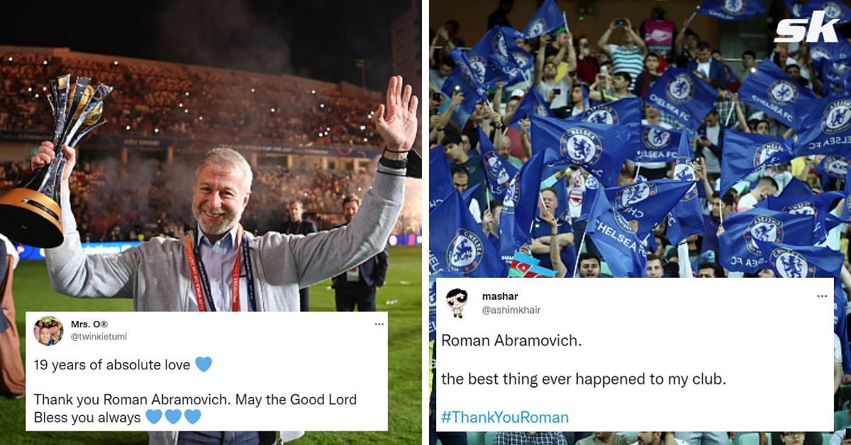 Chelsea fans thank Roman Abramovich after the club&#039;s sale got confirmed.