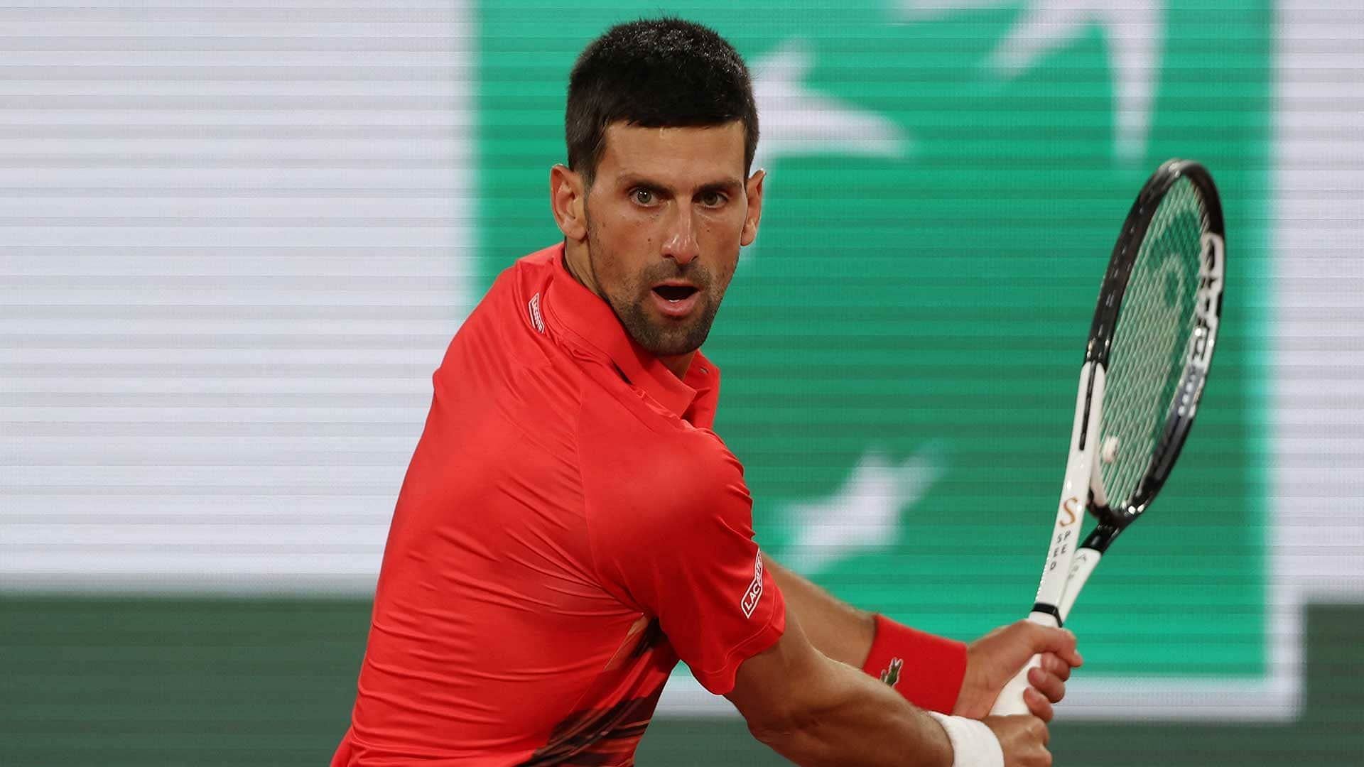 Djokovic showed glimpses of his best tennis in his straight-sets win against Molcan