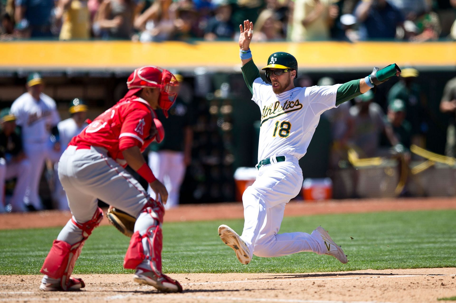 Los Angeles Angels of Anaheim and Oakland Athletics wrap up their series as their battle on the bay concludes on Sunday May 15th.