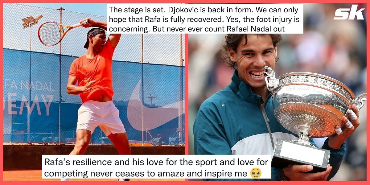 Fans react as Rafael Nadal announces he will travel for the French Open