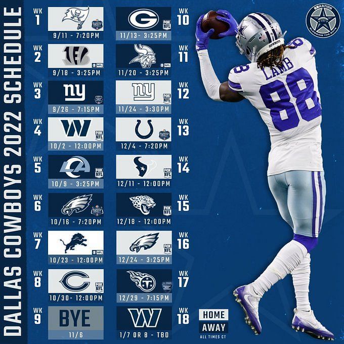 Dallas Cowboys on X: The 2019 #DallasCowboys Schedule Wallpaper is here  for your 