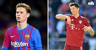 Barcelona will only 'sacrifice' Frenkie de Jong if they can sign Robert Lewandowski or 27-year-old Premier League star - Reports