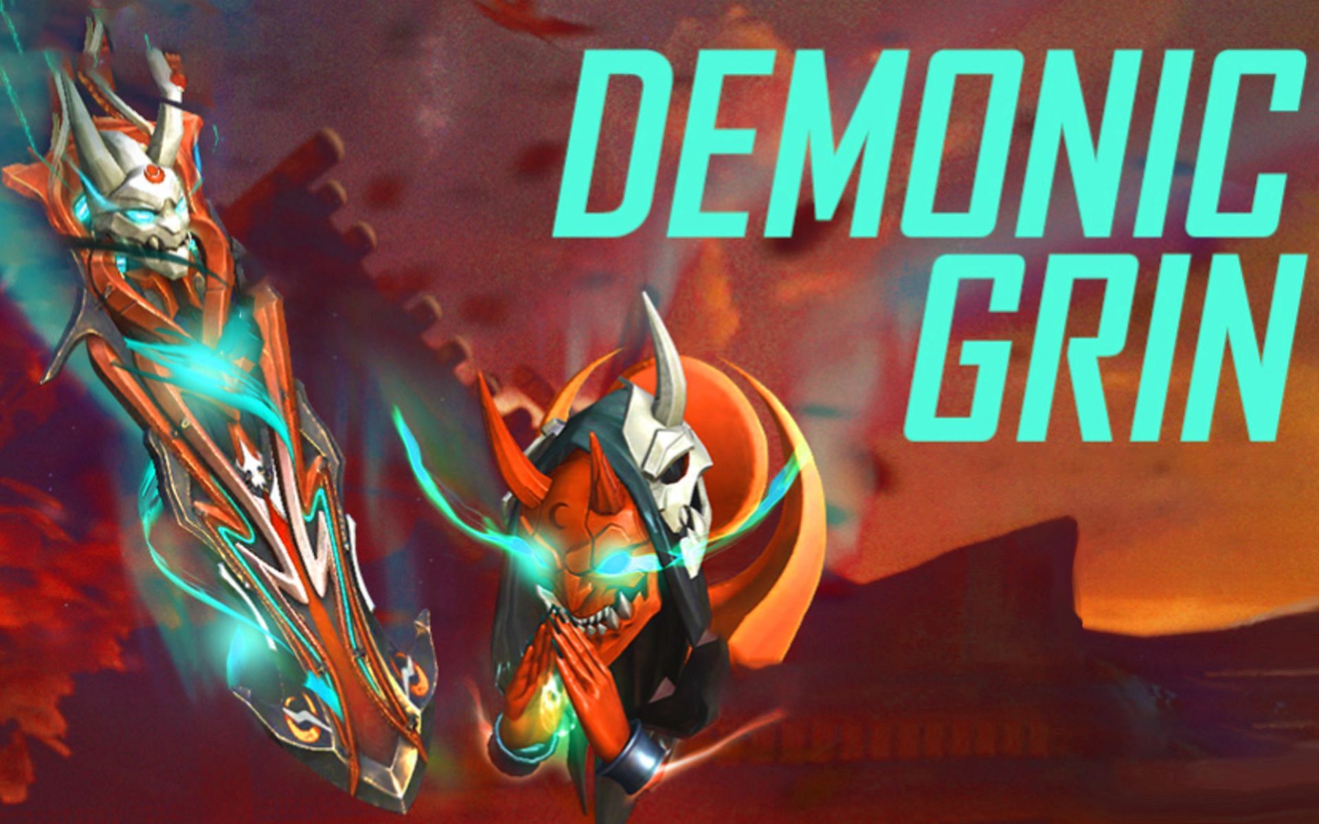 The Demonic Grin Top Up event in Free Fire MAX (Image via Sportskeeda)