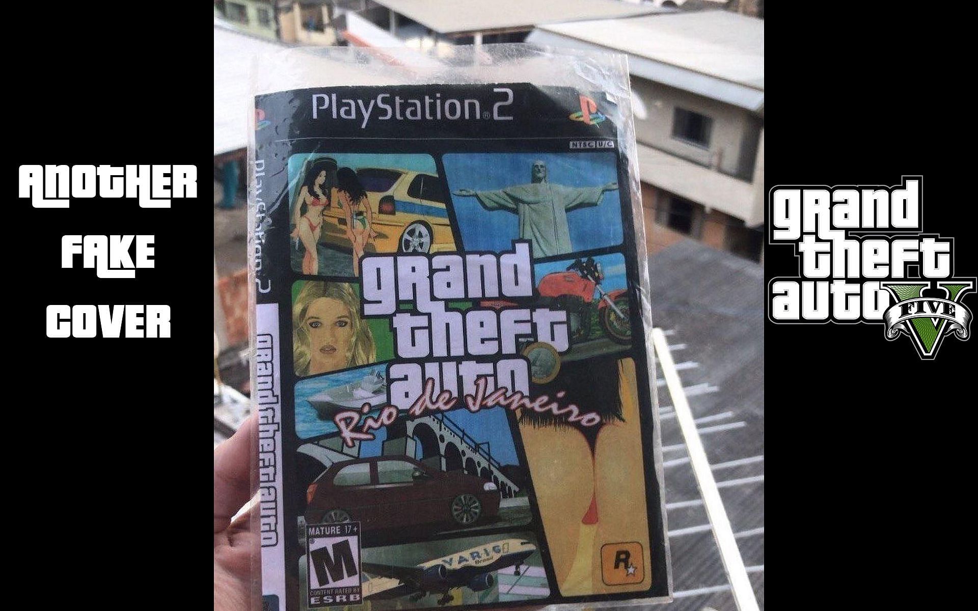 GTA Redditor discovers a fake cover for the game