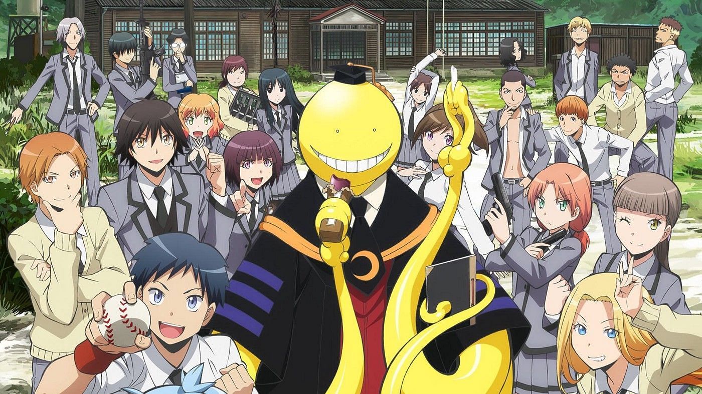 All key characters in Assassination Classroom (Image via Lerche)