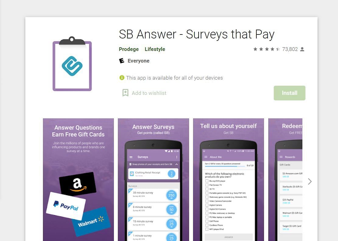 SB Answers (Image via Google Play Store)