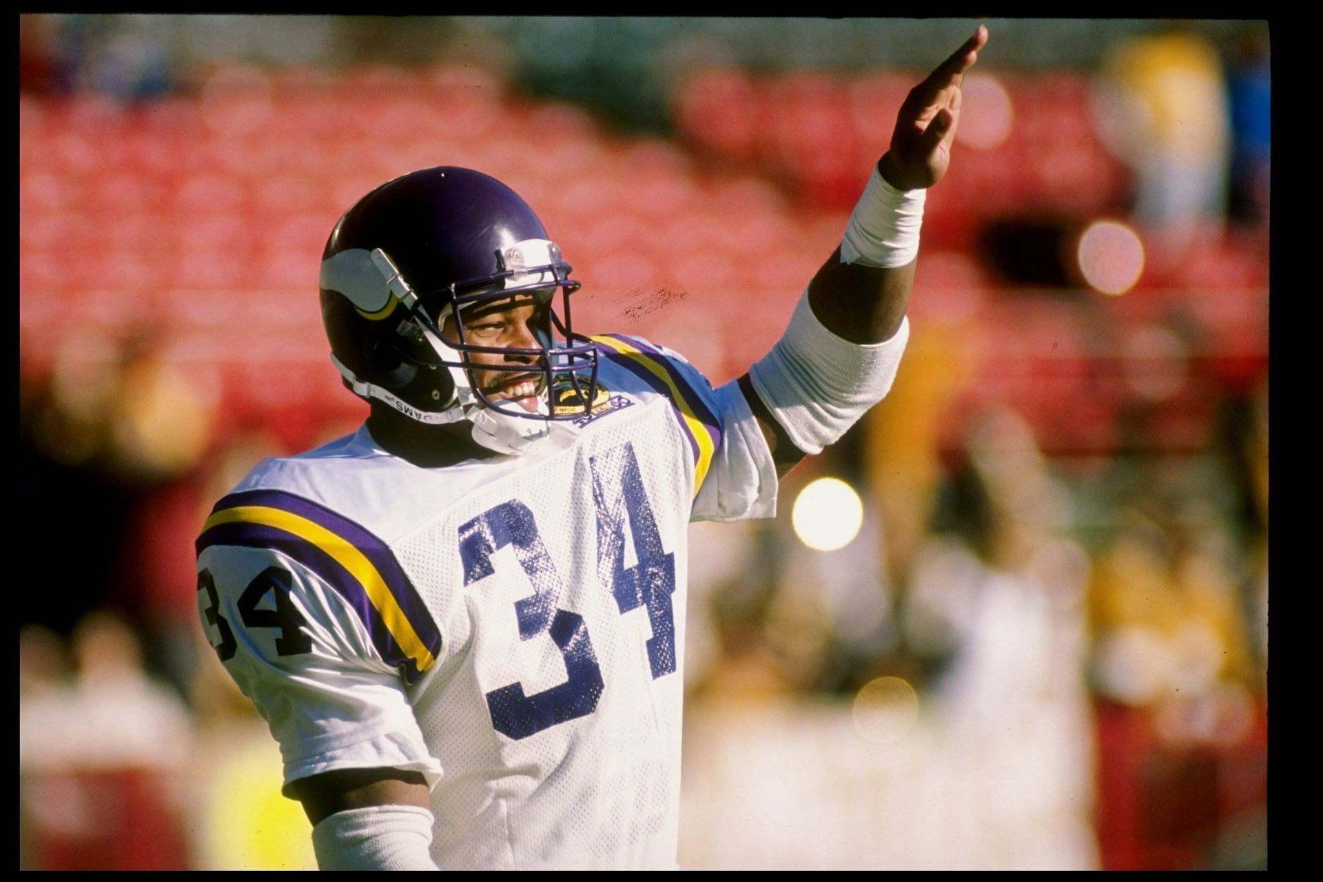 Minnesota Vikings running back Herschel Walker