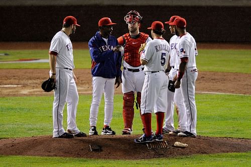 Detroit Tigers v Texas Rangers - Game One