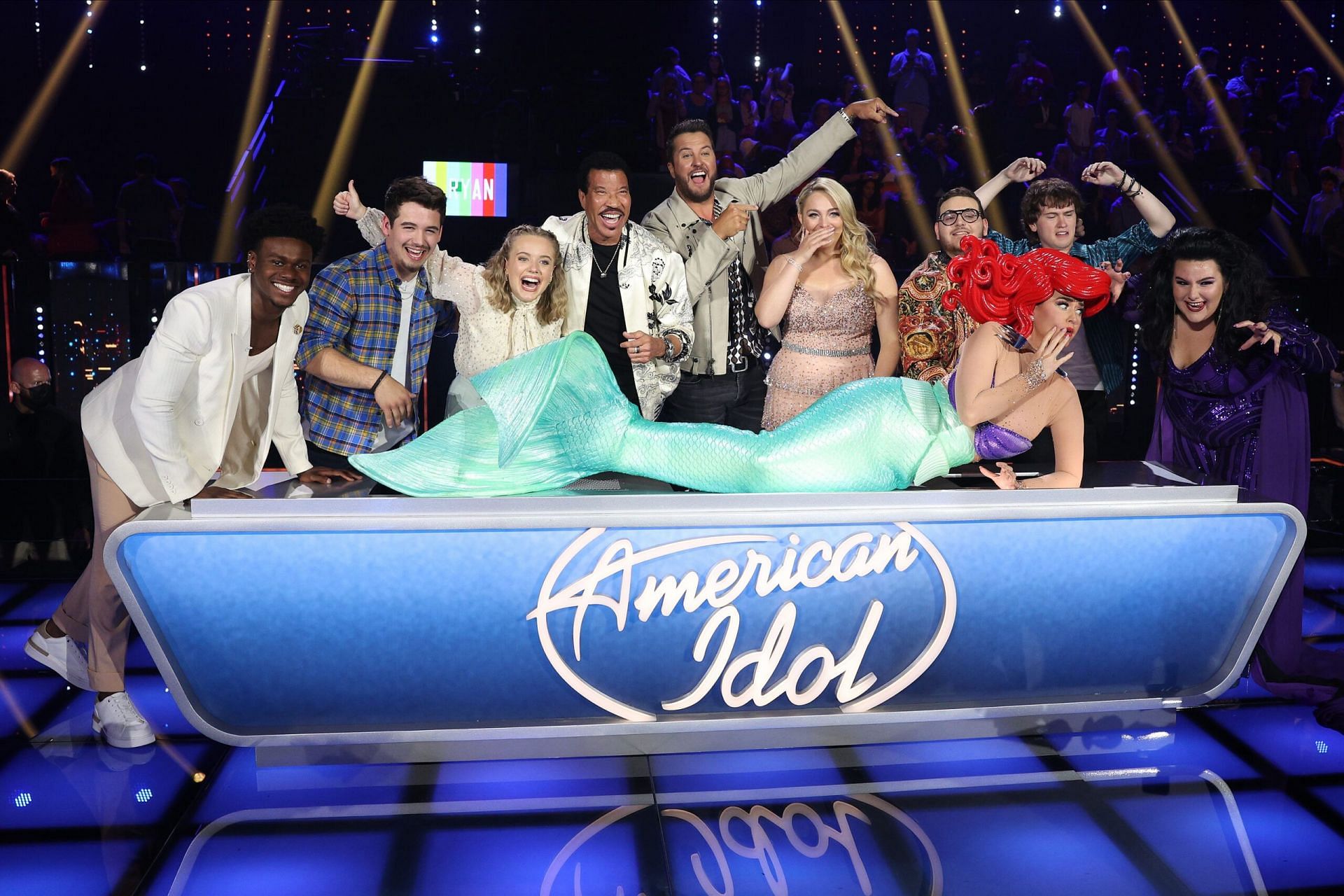 The contestants and judges on the show (Image via ABC/Raymond Liu)