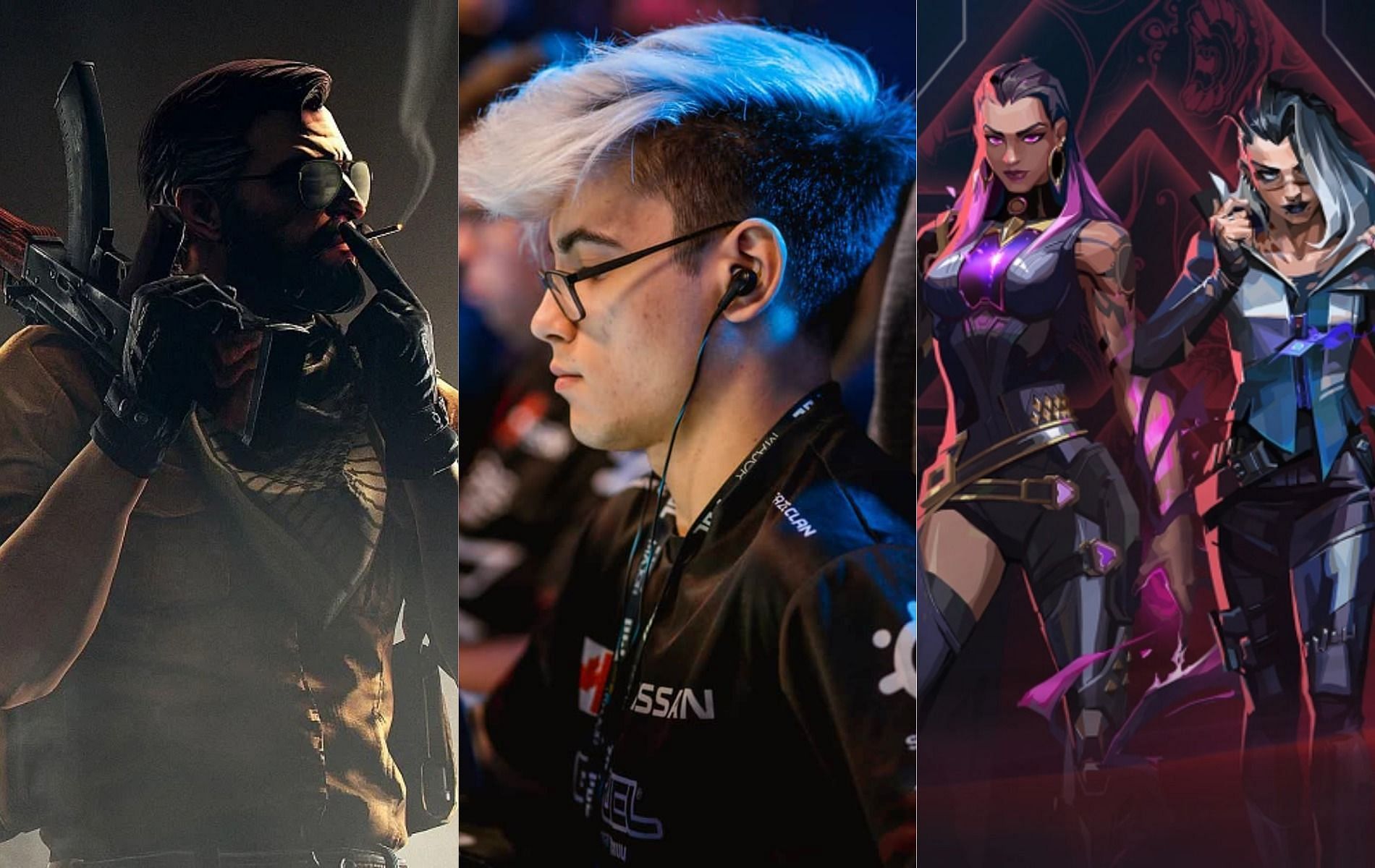 Twistzz opens up about the abysmal state of North American CS:GO (Images via Valve, FaZe Clan, and Valorant)