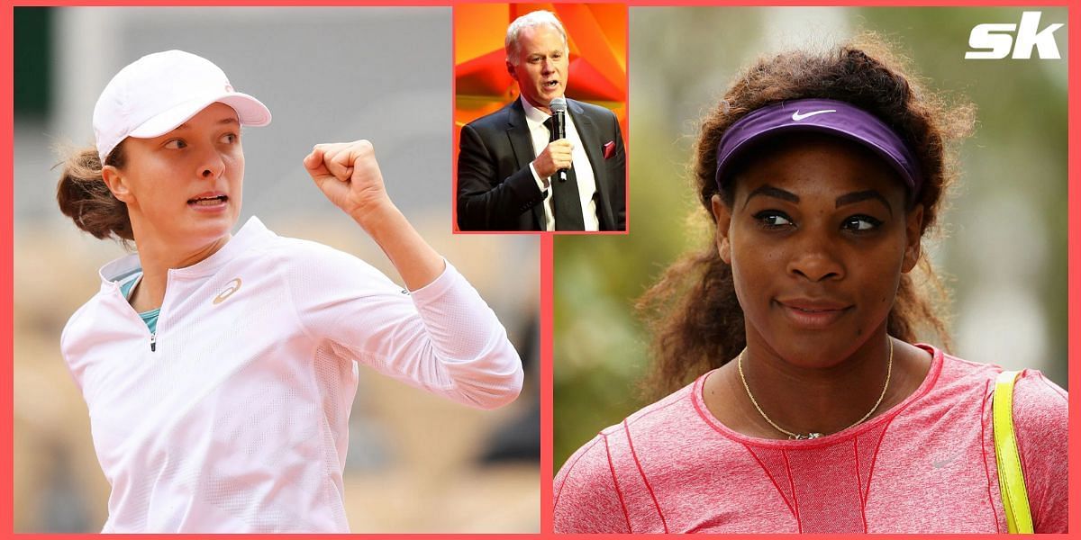 Patrick McEnroe highlights the difference between Iga Swiatek and Serena Williams&#039; games