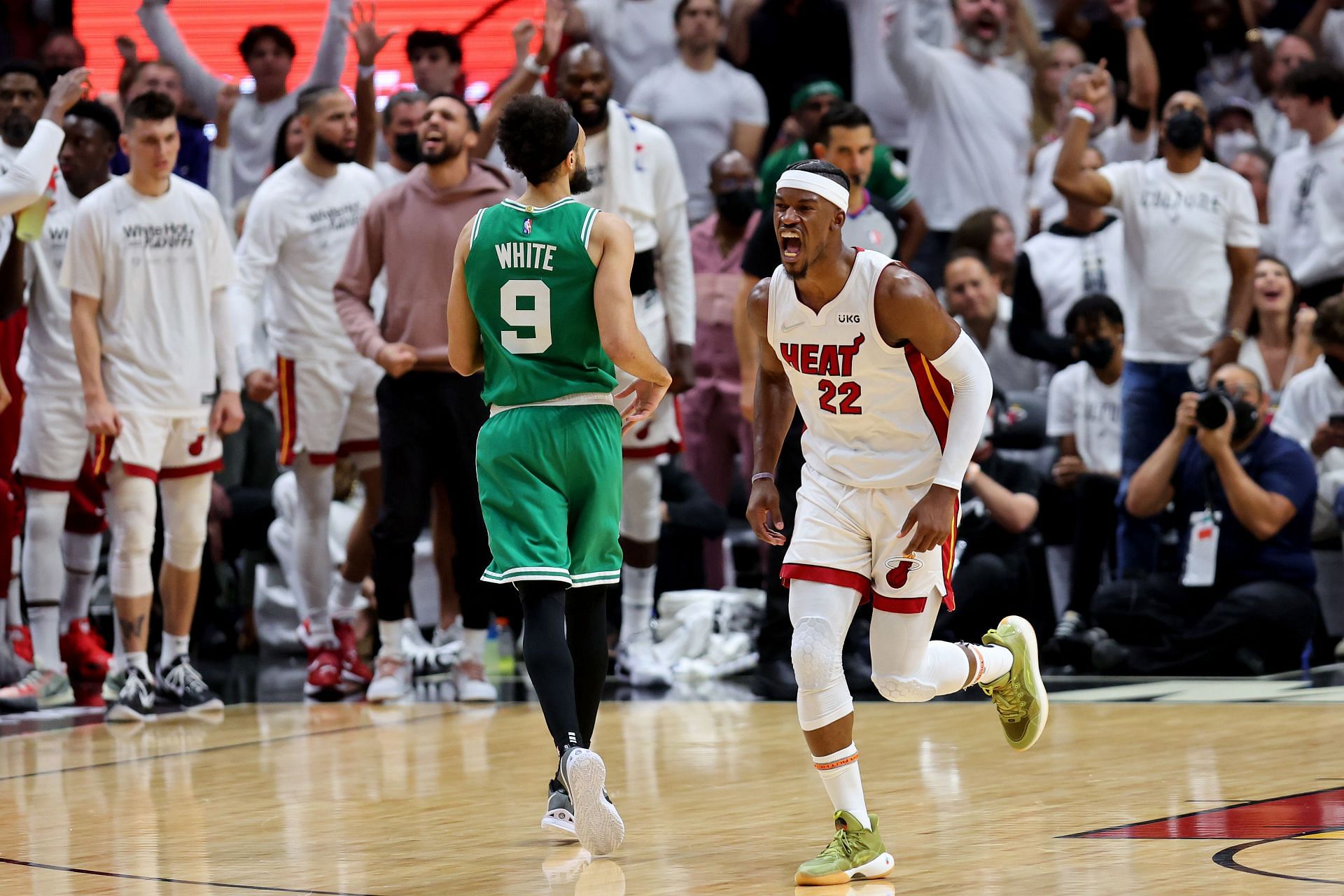 The Boston Celtics had no answer for Jimmy Butler in Game 1 of the Eastern Conference finals versus the Miami Heat.