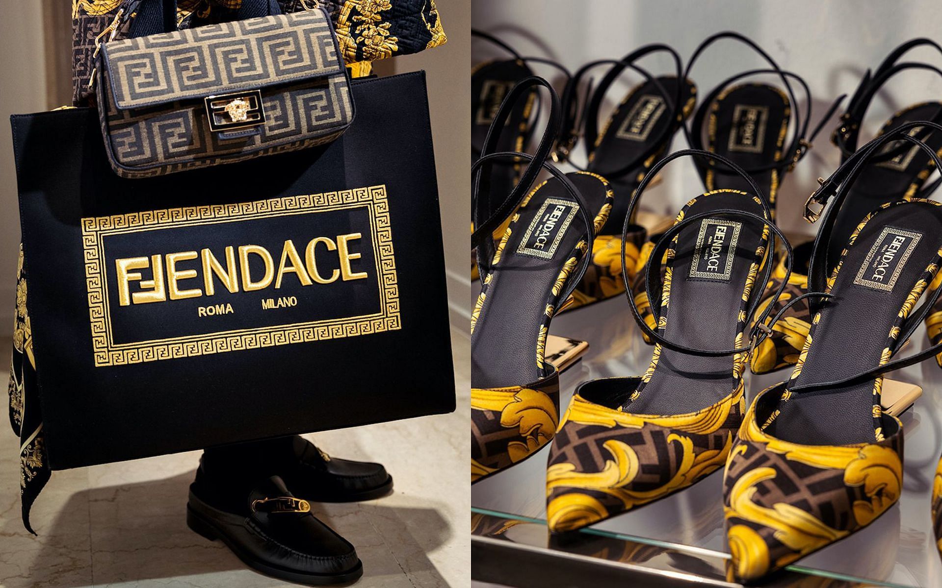 the upcoming Fendi x Versace collection ( Image via Fendi)