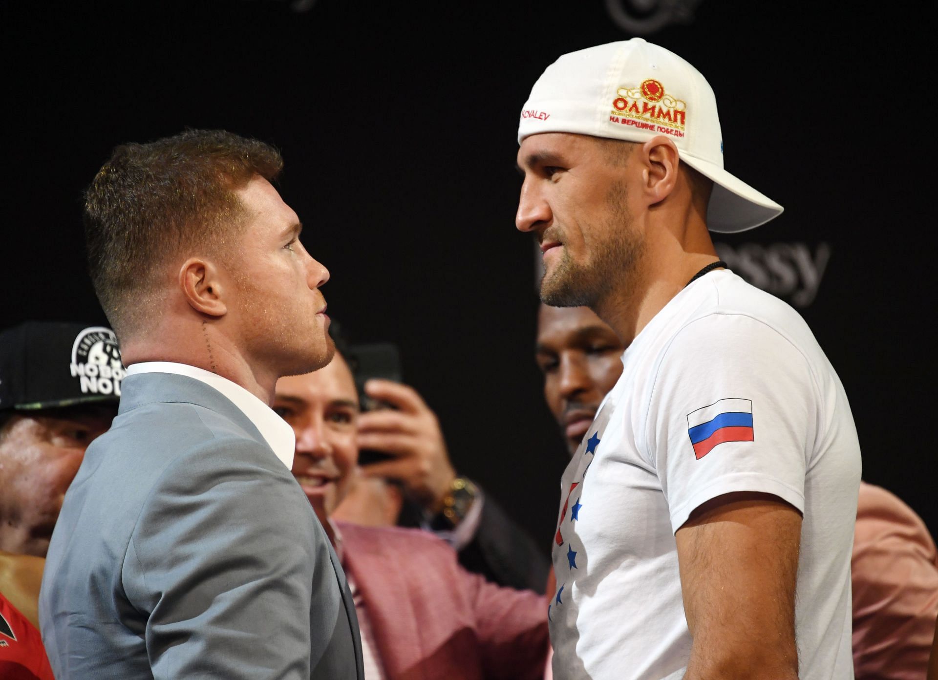 Canelo Alvarez and Sergey Kovalev