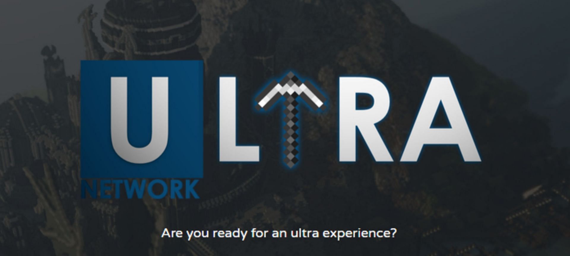 Ultra Network&#039;s Minecraft logo (Image via Ultra Network)