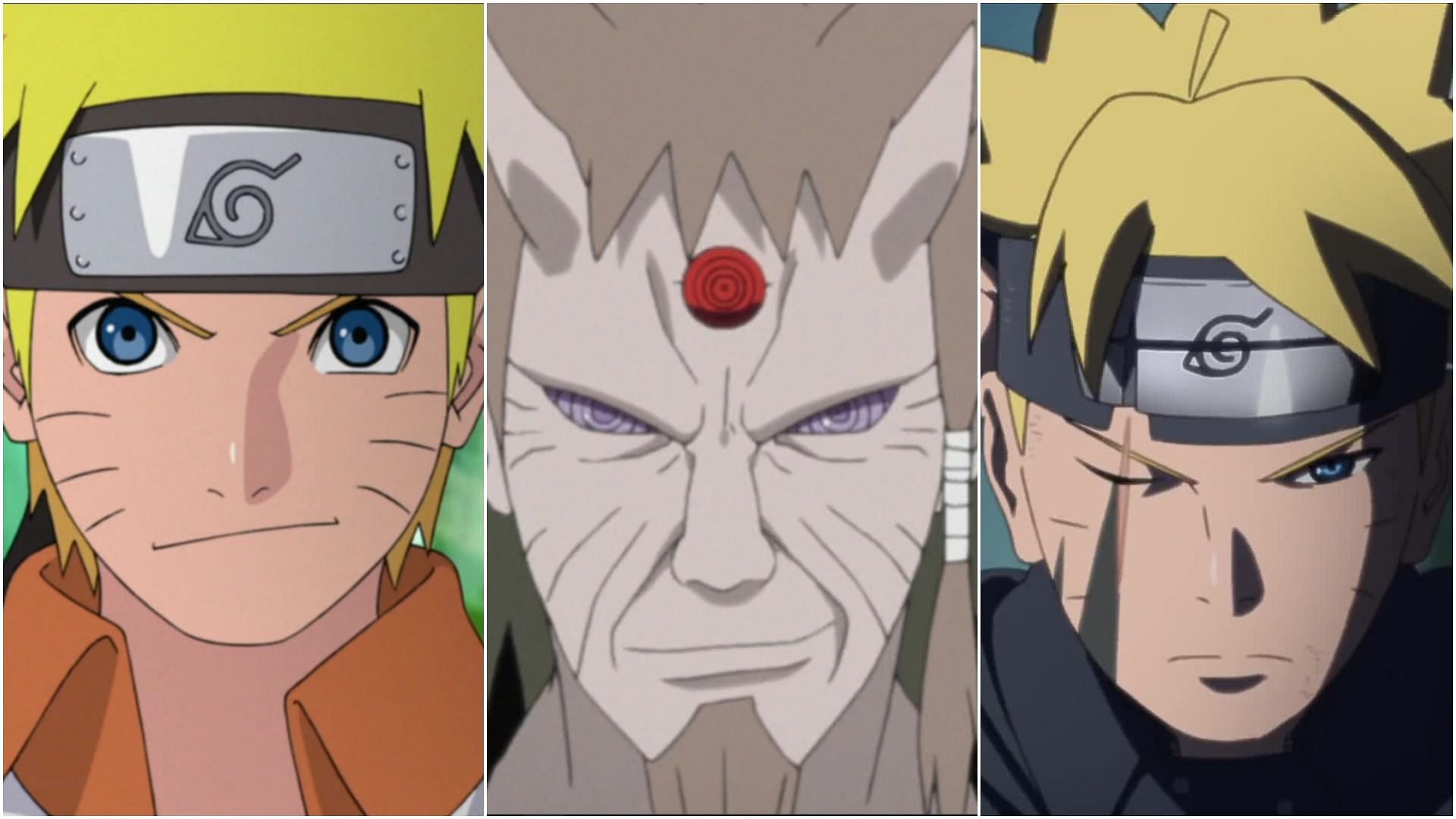 Naruto, Hagoromo, and Boruto is shown in the anime (Image via Pierrot)