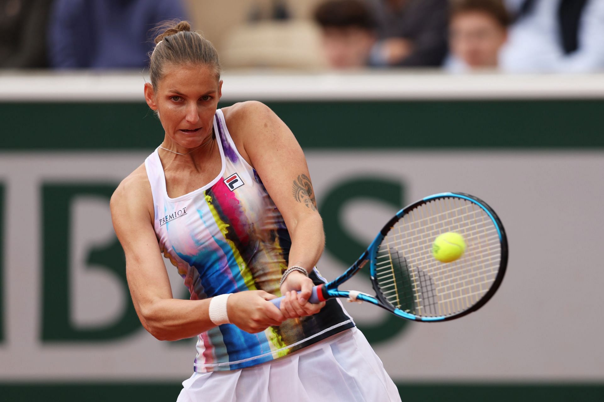 Karolina Pliskova exited the French Open in the second round