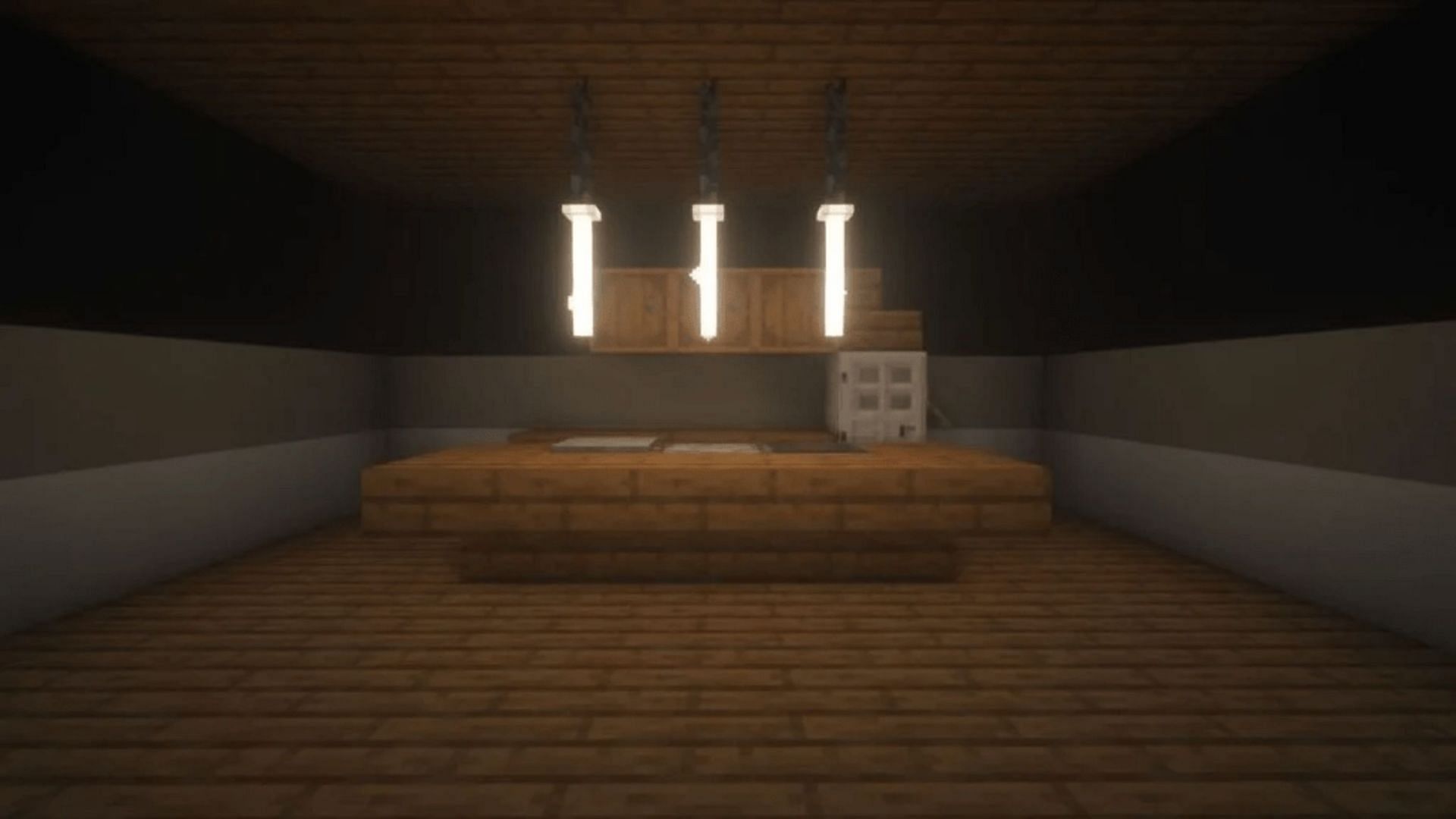 Light from end rods keeps hostile mobs away (Image via Mojang)