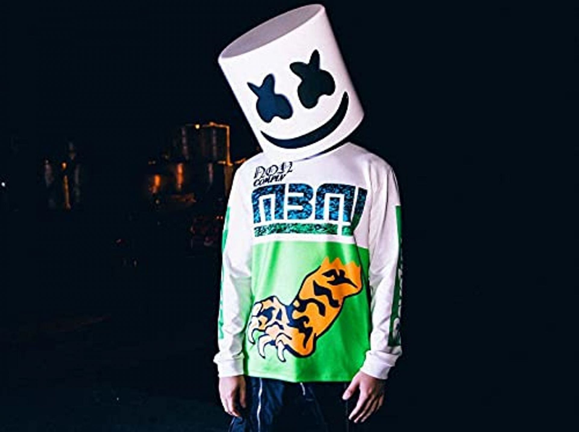 Marshmello face hoodie sale