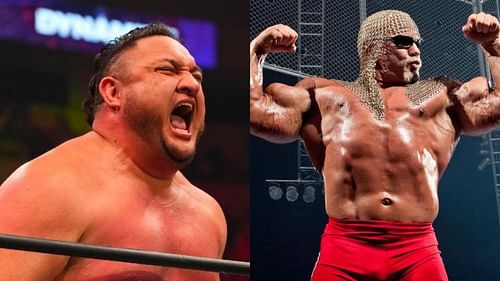 Samoa Joe and Scott Steiner were both big stars in TNA Wrestling