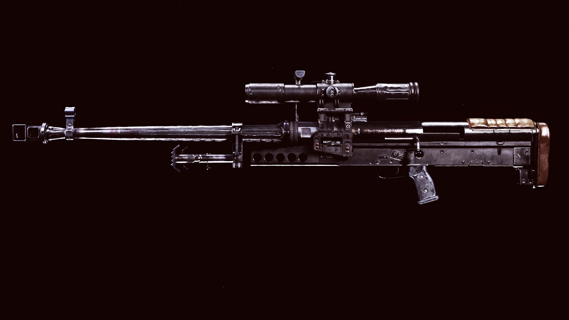 The ZRG 20MM Sniper Rifle as it appears in COD: Warzone (Image via Activision)