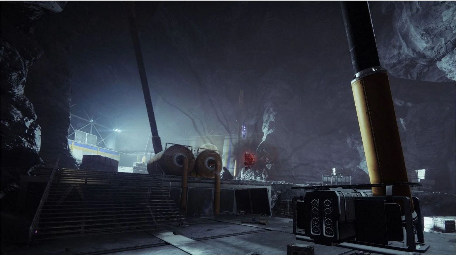 K-1 Revelations Lost Sector on the Moon (Image via Bungie)