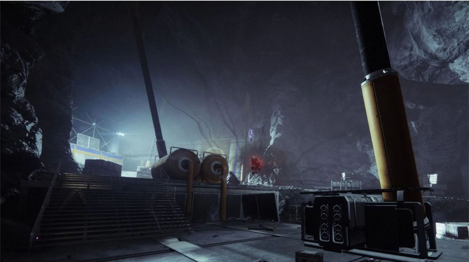 K-1 Revelations Lost Sector on the Moon (Image via Bungie)