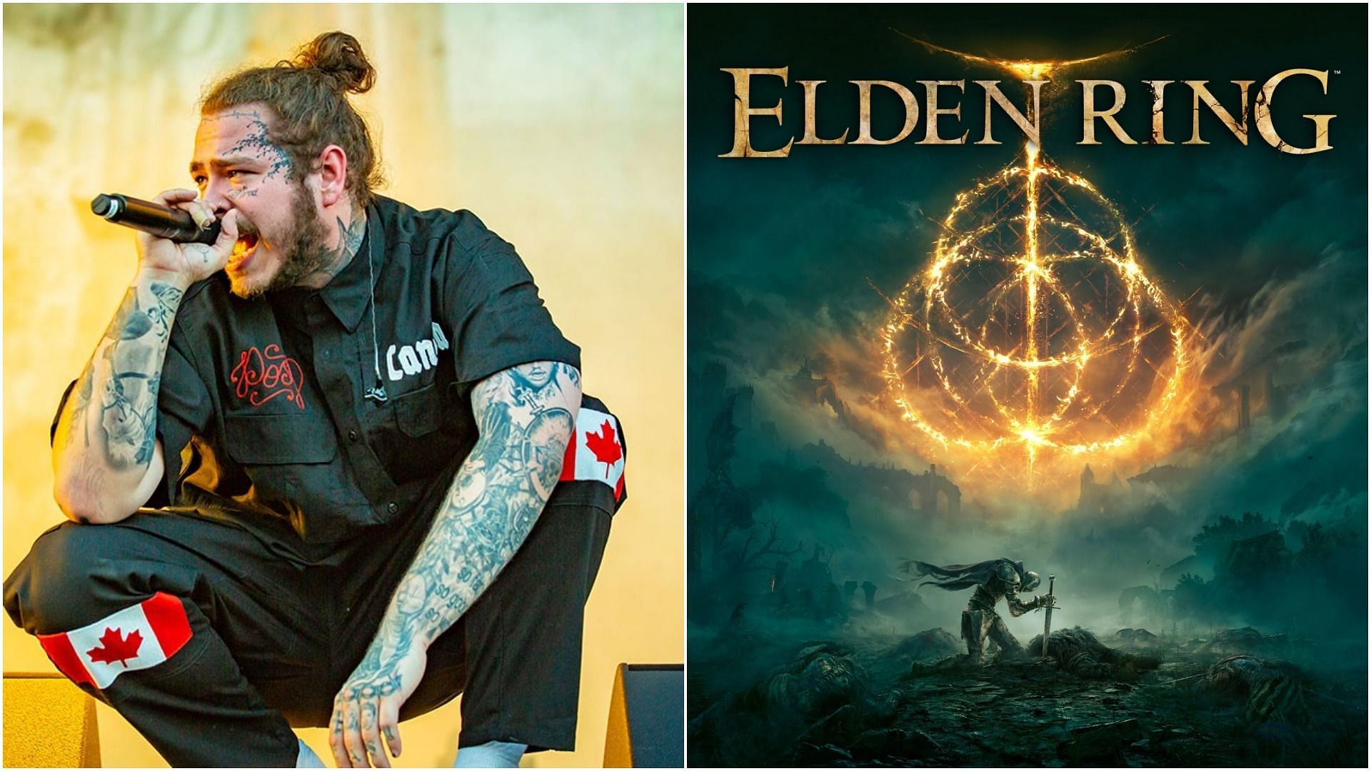 Elden Ring has found a fan in artist Post Malone (Image via Bandai Namco)