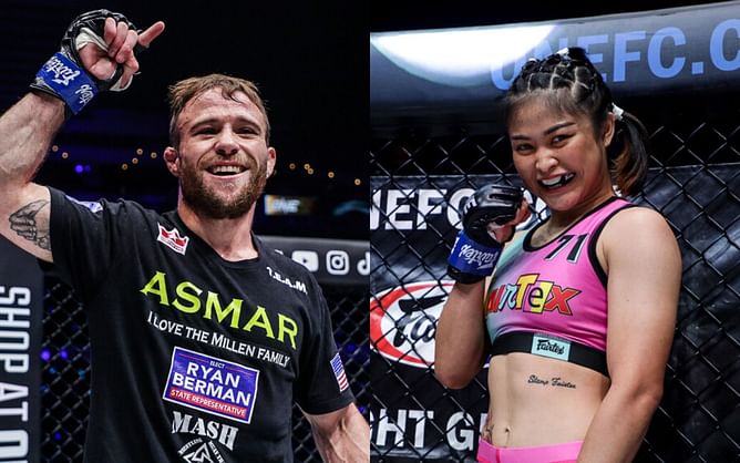 Jarred Brooks comments a heart emoji on the latest Stamp Fairtex training video