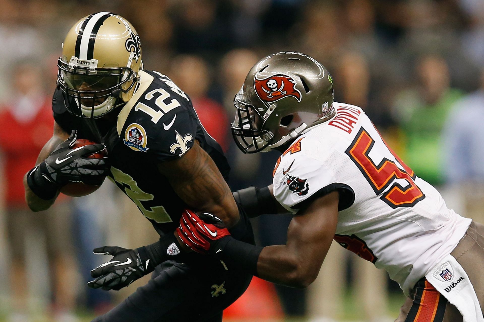 Marques Colston in action for the New Orleans Saints