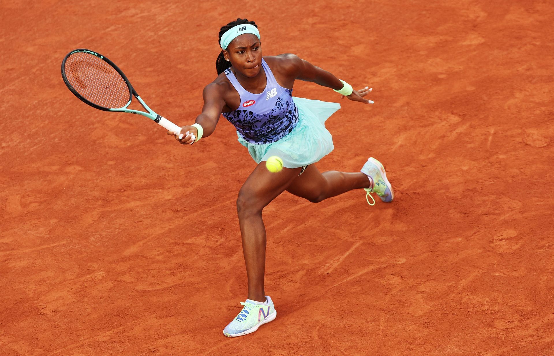 Coco Gauff locks horns with Alison Van Uytvanck in the second round in Paris