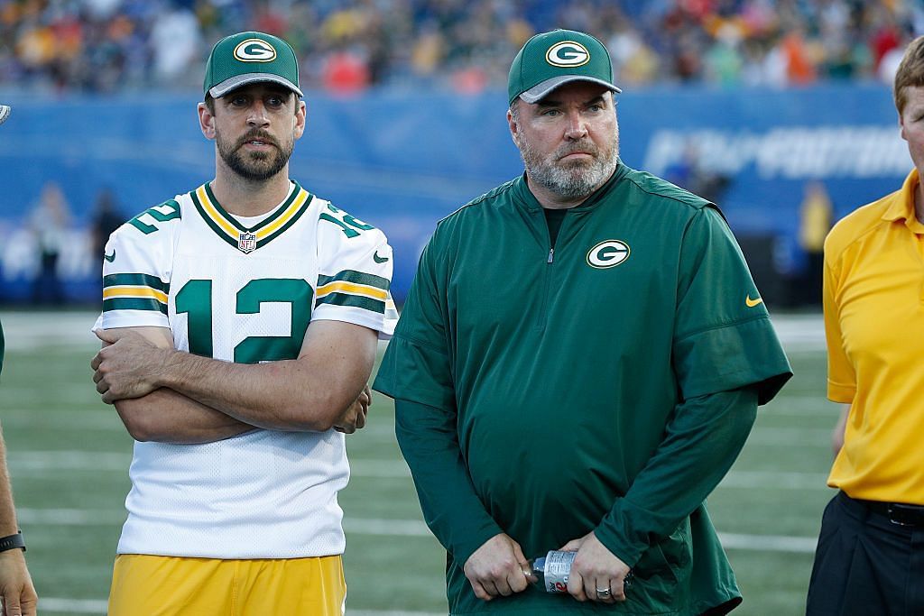 Aaron Rodgers and Mike McCarthy