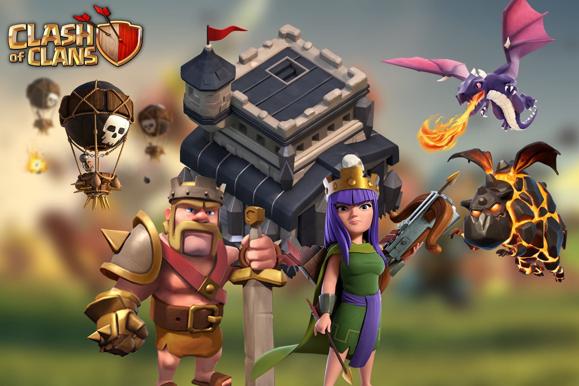 Discussing the Lava Hound DragLoon attack strategy in Clash of Clans (Image via Sportskeeda)