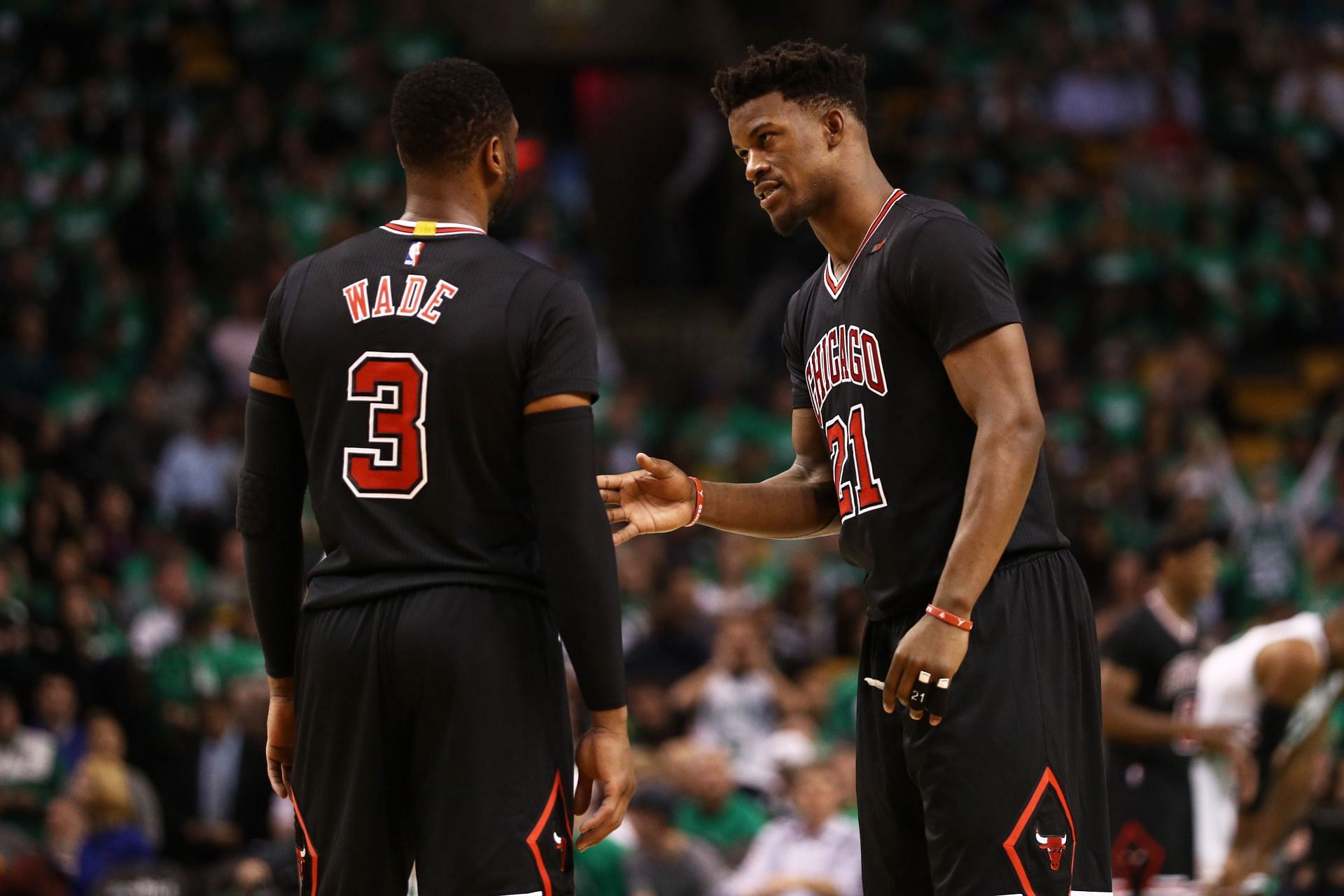 Jimmy Butler and Dwayne Wade were teammates while playing with the Chicago Bulls