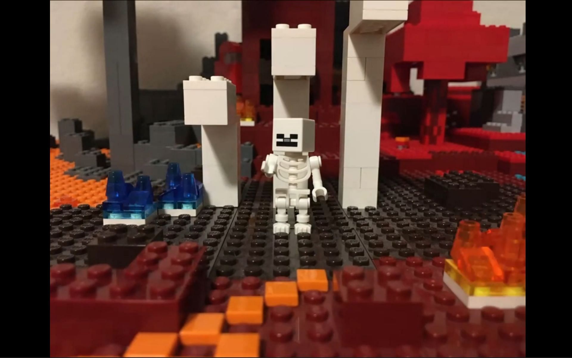 Lego minecraft stop motion