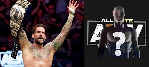 CM Punk holds the top prize in All Elite Wrestling