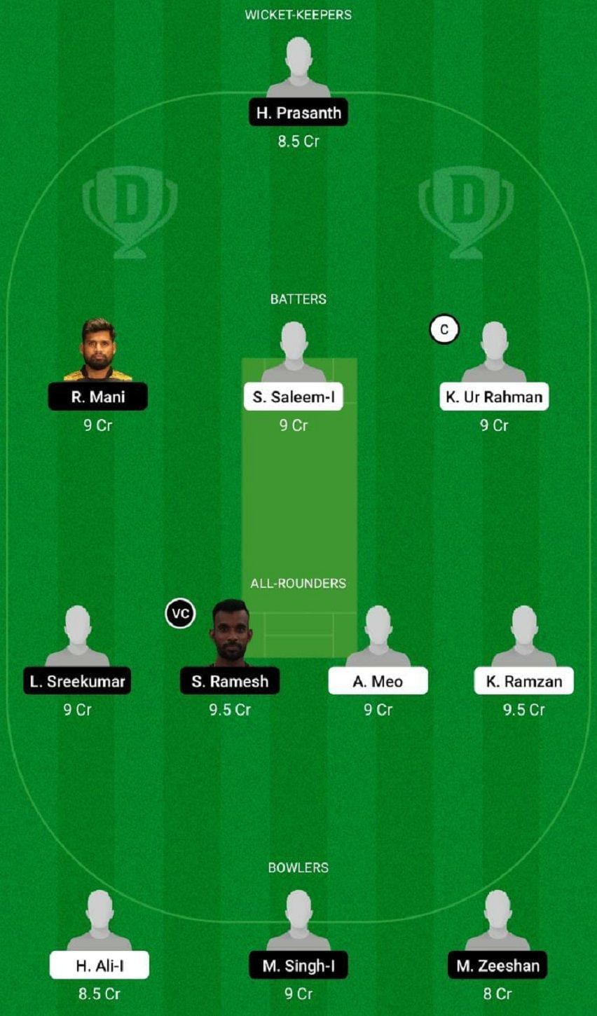 HKZ vs COL Dream11 Fantasy Tip #1 - Sharjah Ramadan T10 League